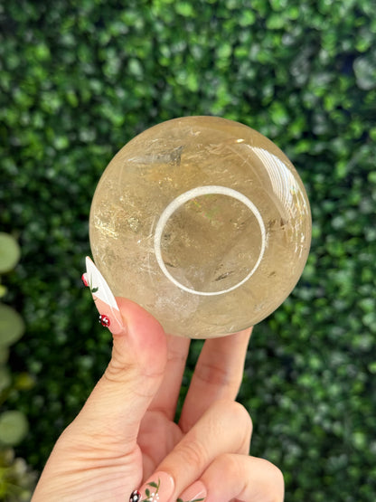 Citrine Crystal Sphere 577g