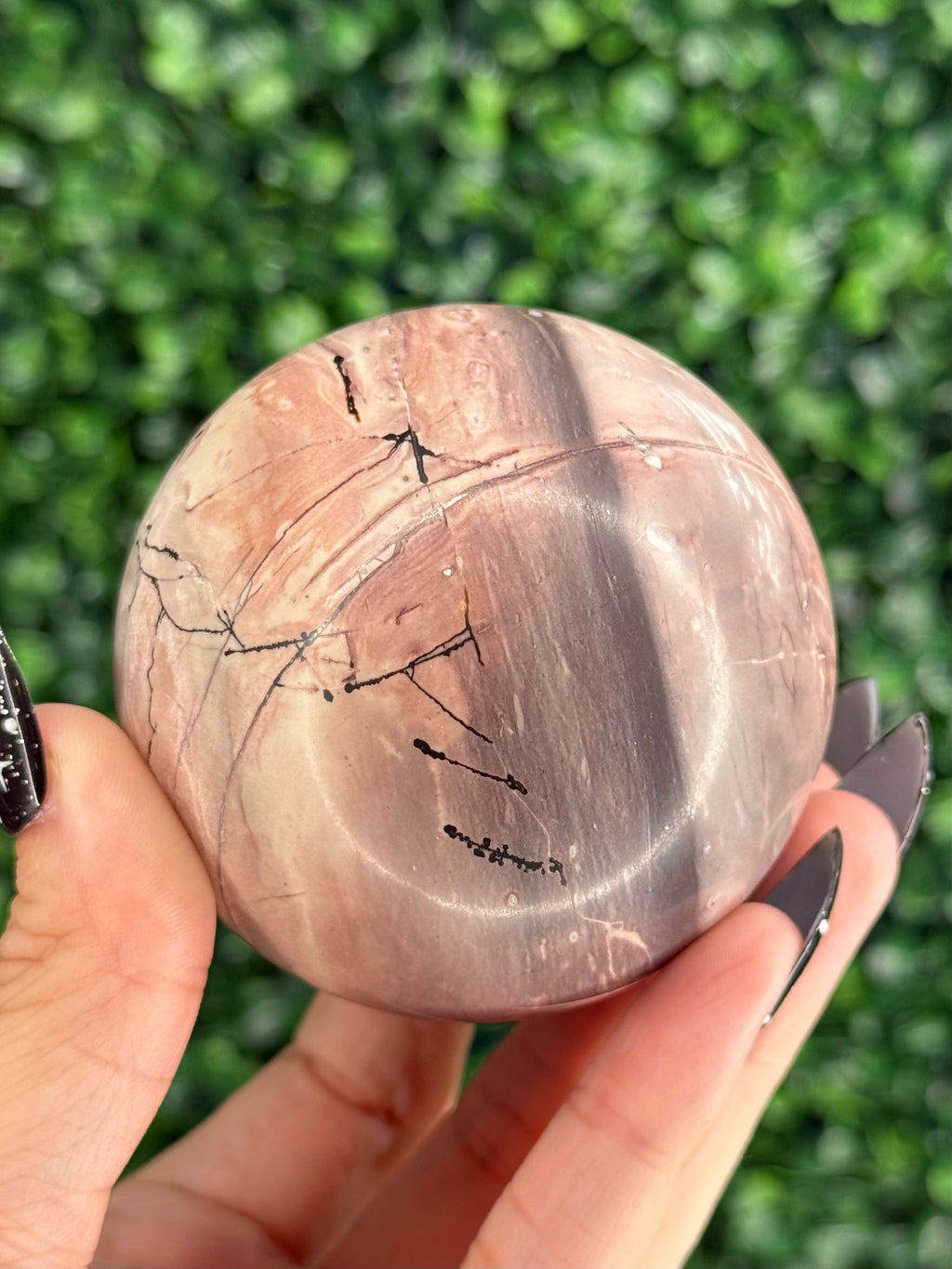 Pink Picture Jasper Spheres G