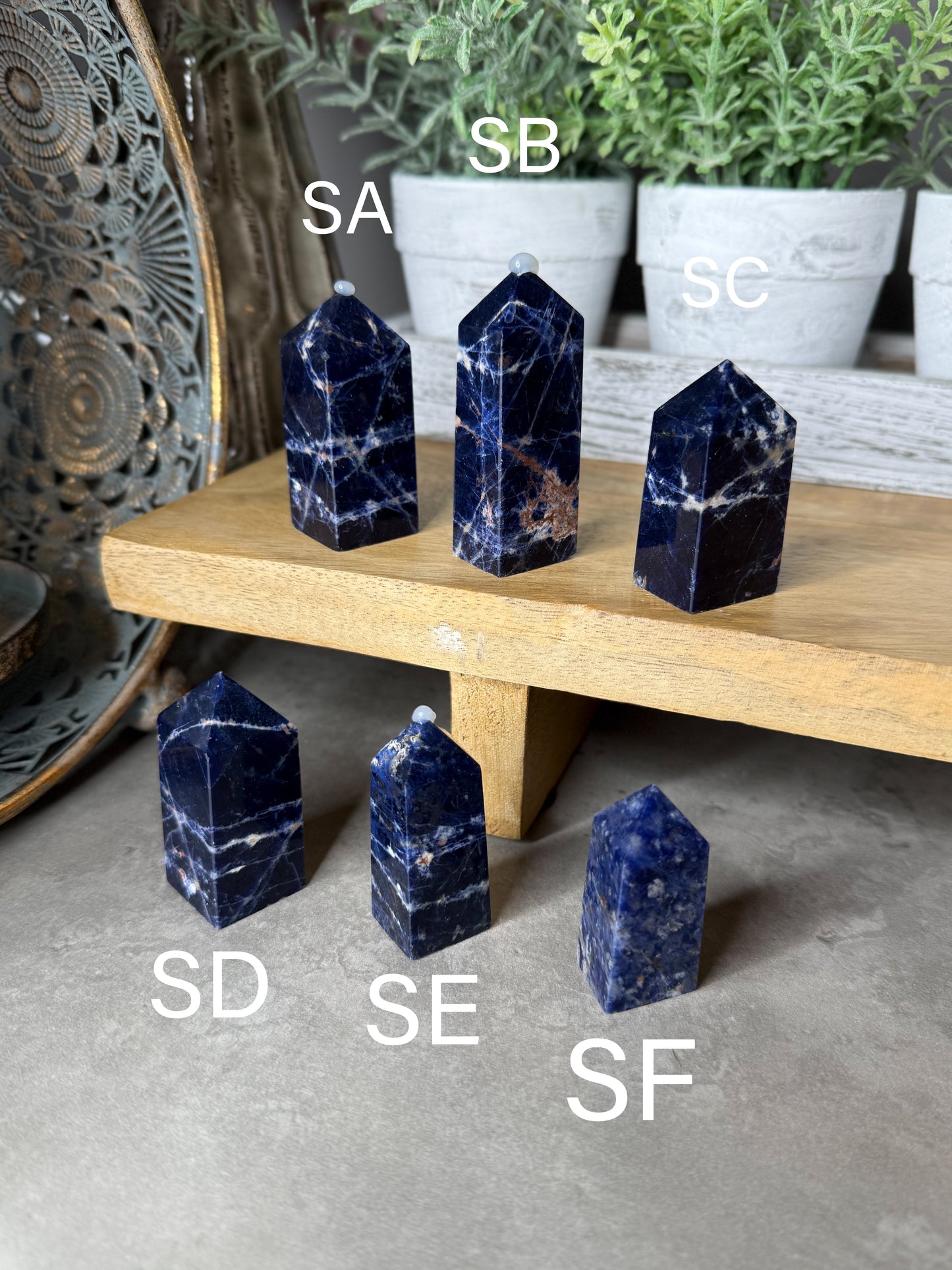 Sodalite Small Towers