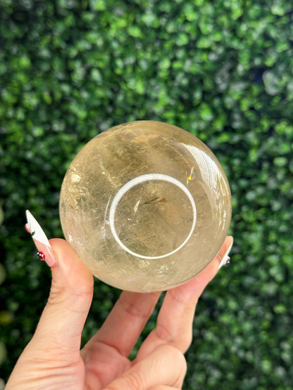 Citrine Crystal Sphere 577g