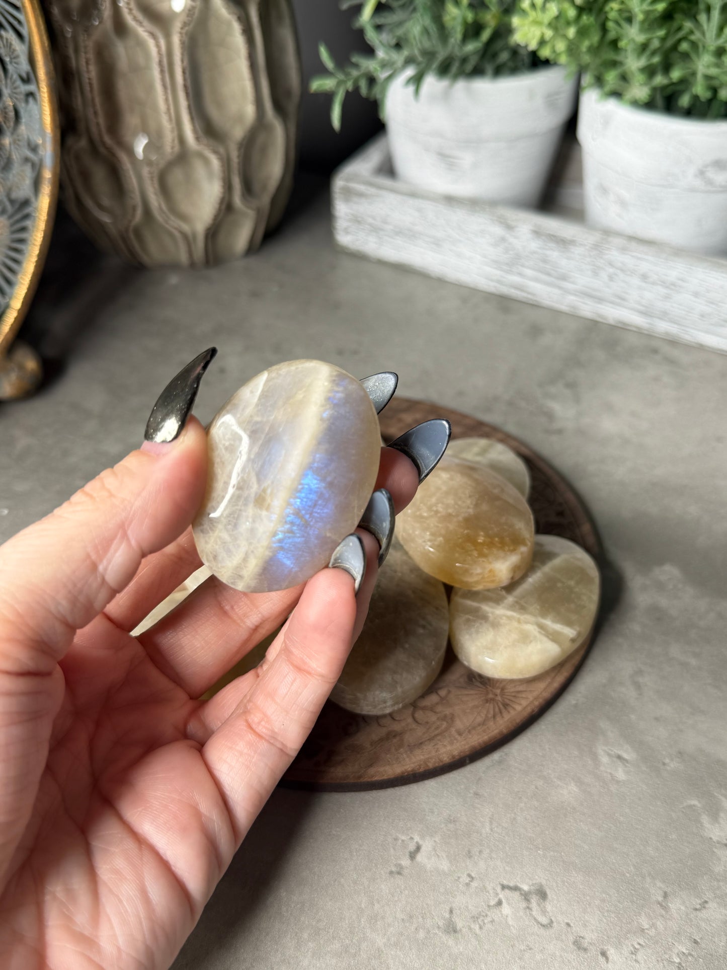 Moonstone Palmstones