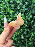 Peach Calcite Mini Butterfly Crystal Carvings - Pakistan