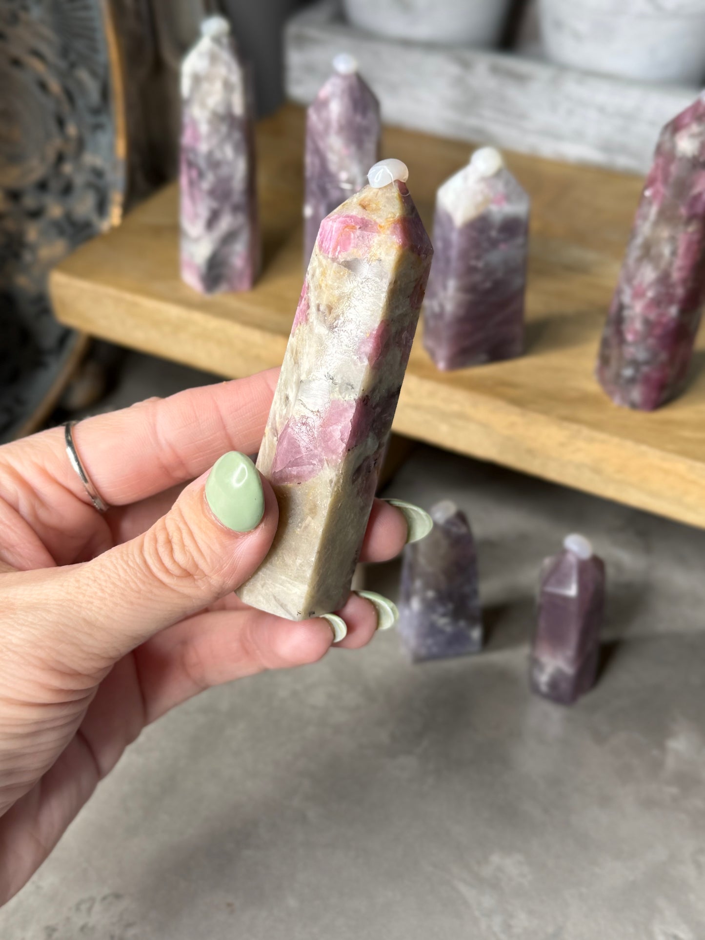 Unicorn Stone Crystal Towers