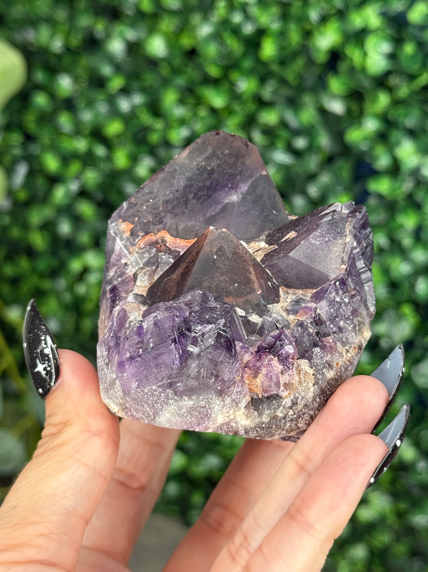 Hematite-Included Amethyst Alien Amethyst U
