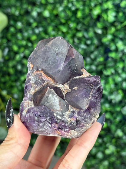 Hematite-Included Amethyst Alien Amethyst U
