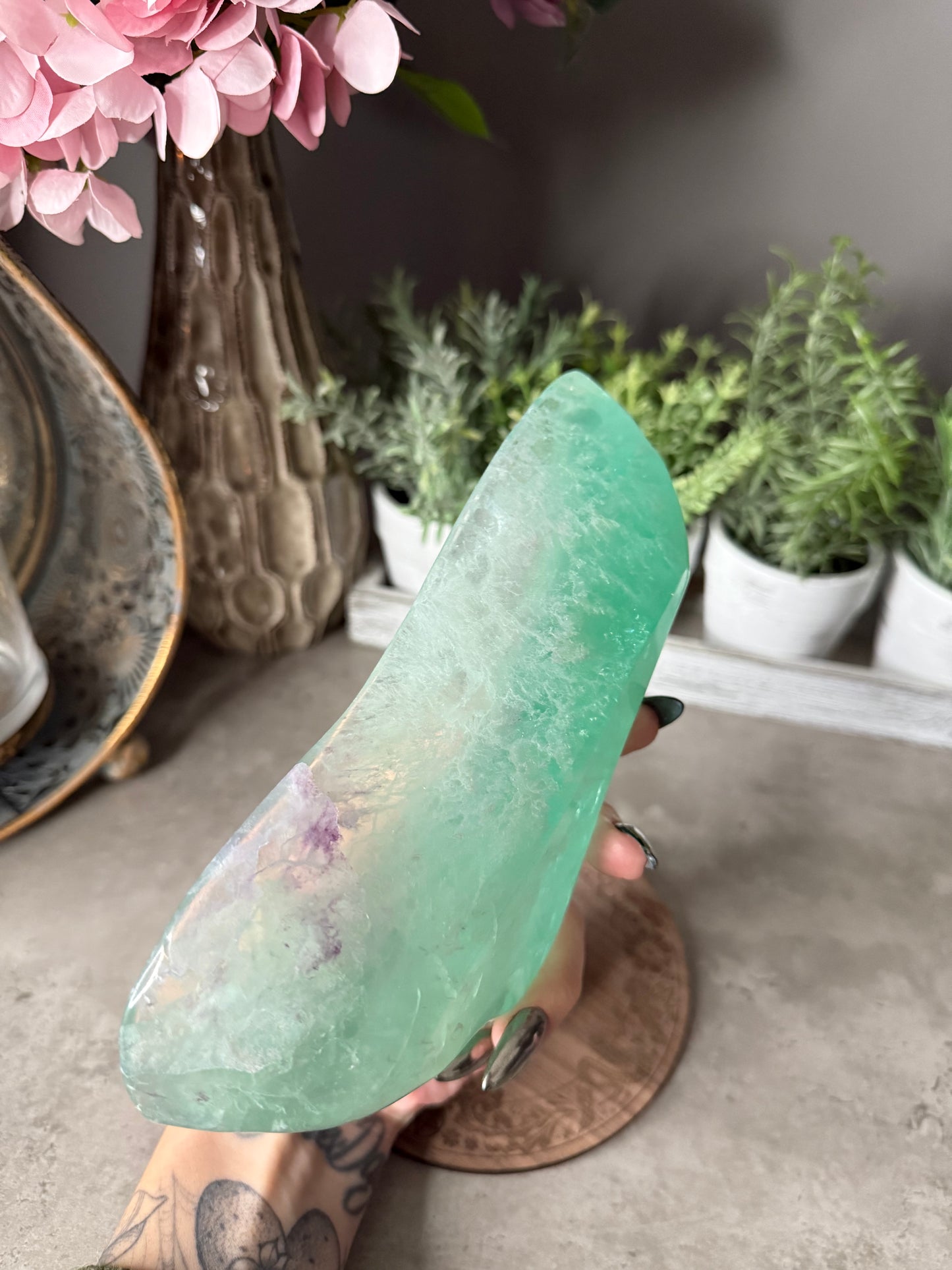 Large Fluorite Bowl