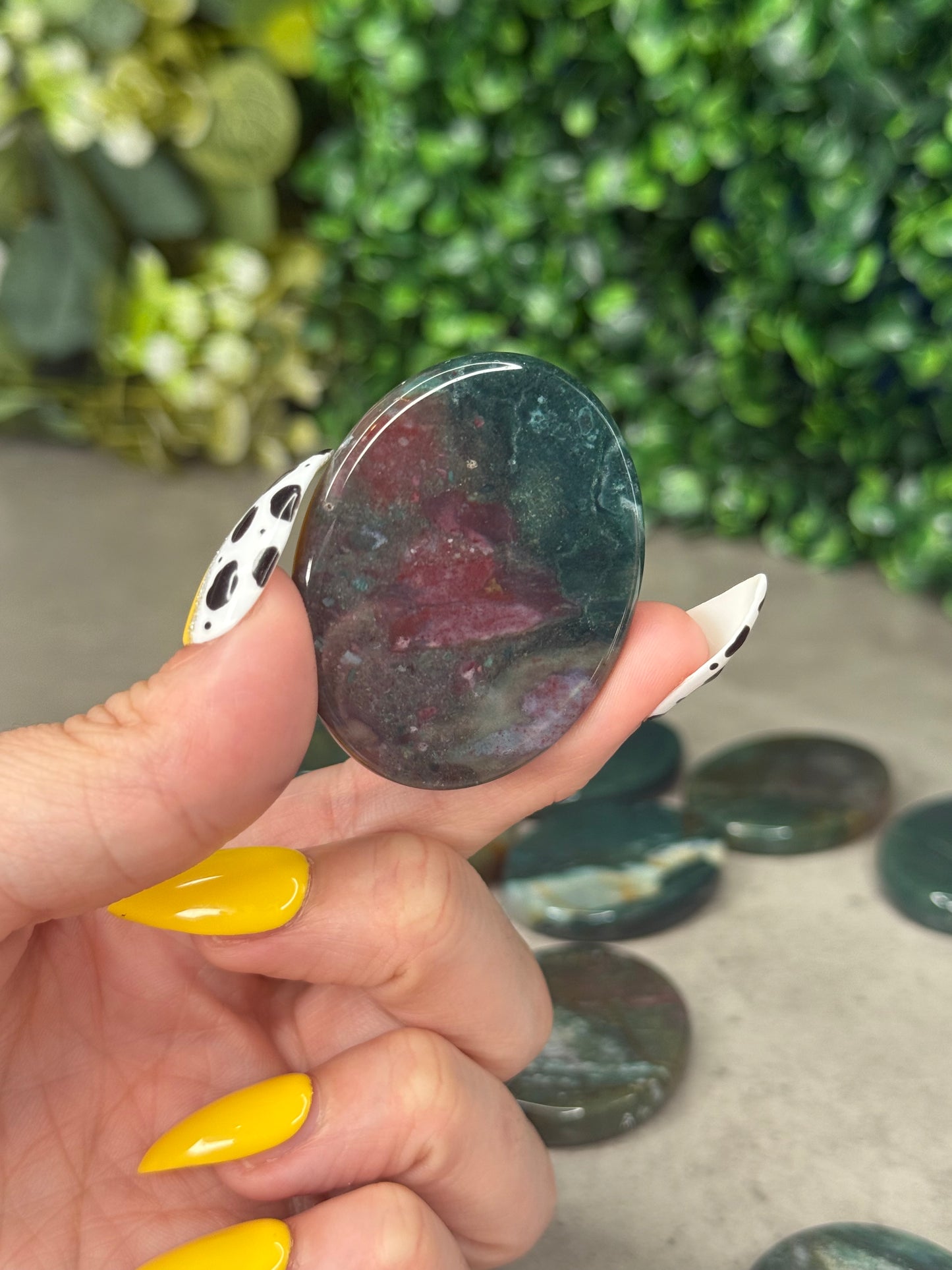 Ocean Jasper Flat Palmstones
