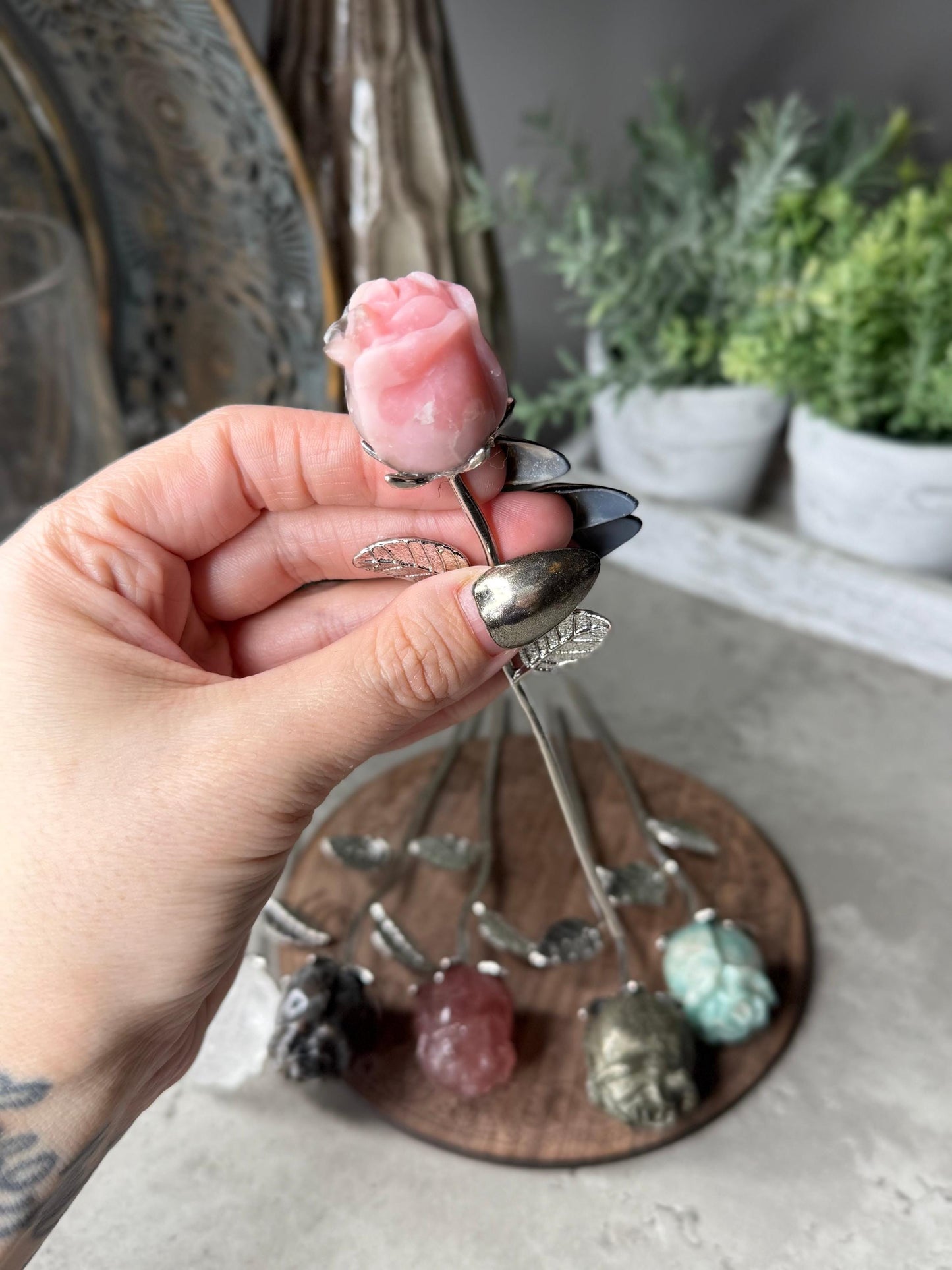 Crystal Rose Stems - Perfext Mothers Day gifts