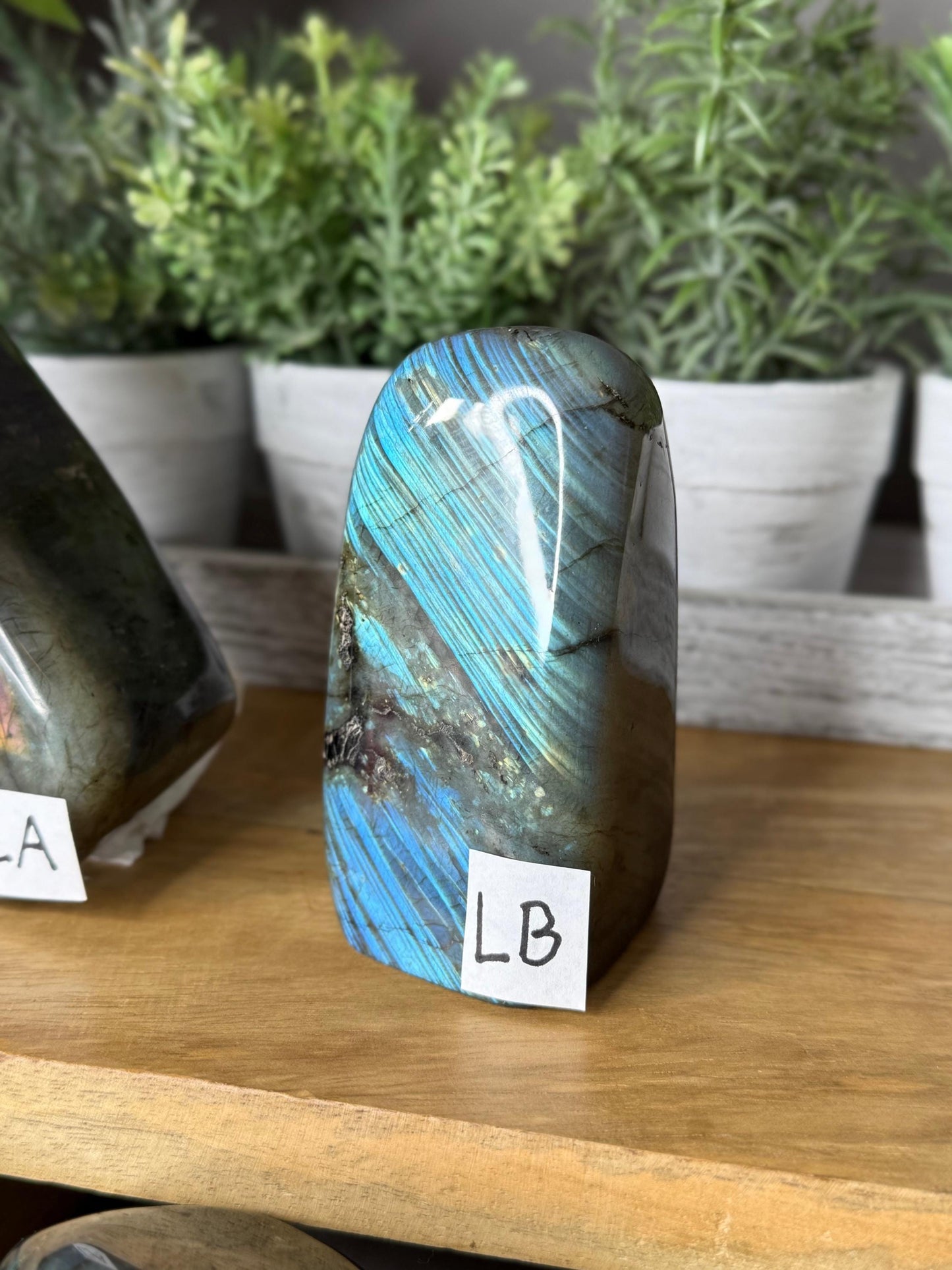Labradorite Crystal Freeforms, Spiritual Healing, Protection, Grounding, Personal Power, Self-Discovery, Beautifully Polished Stones