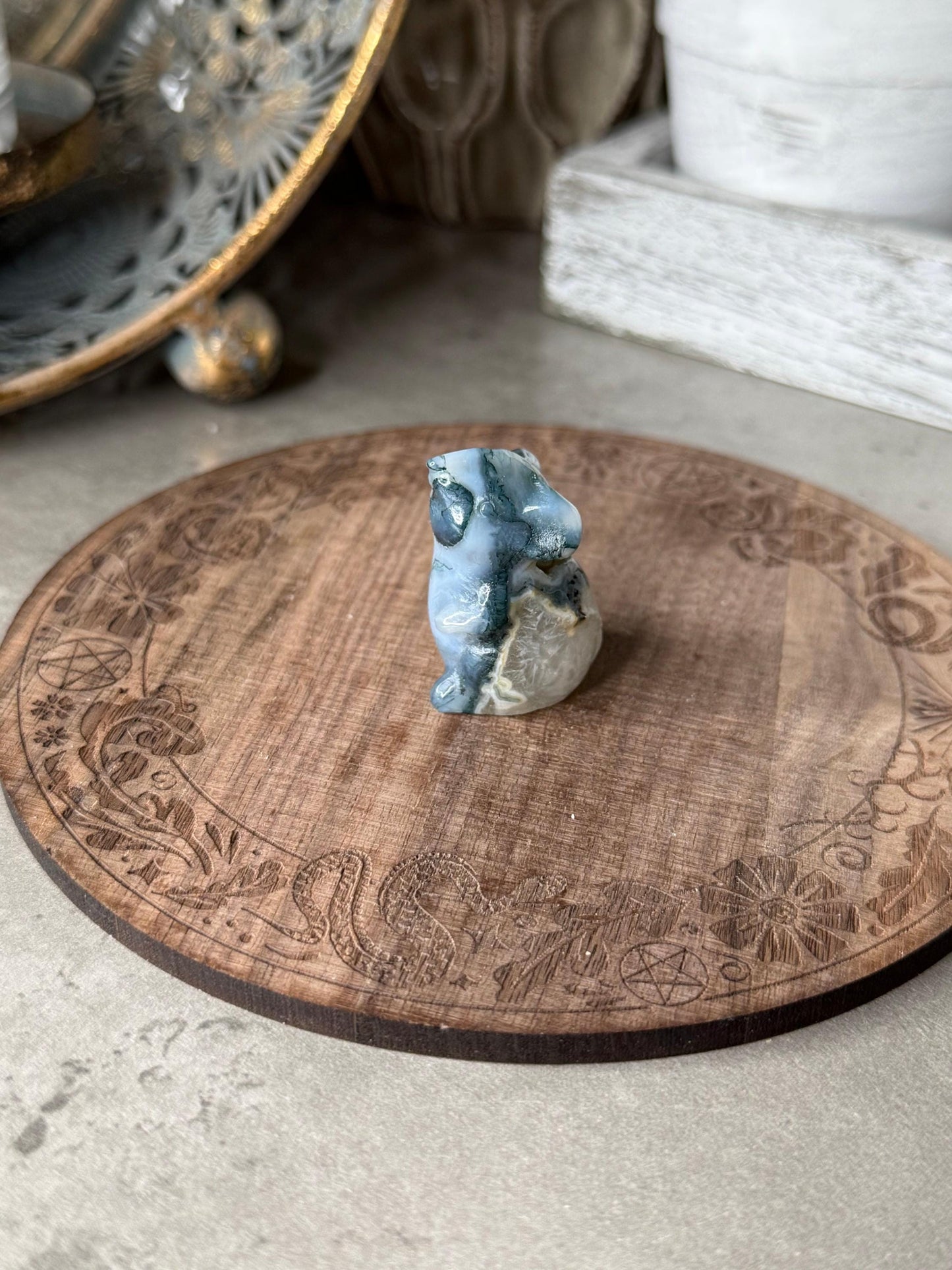Mouse Mini Crystal Carvings