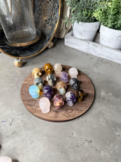 Intuitively selected Crystal Mini Skulls