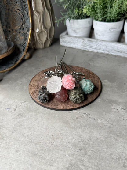 Crystal Rose Stems - Perfext Mothers Day gifts