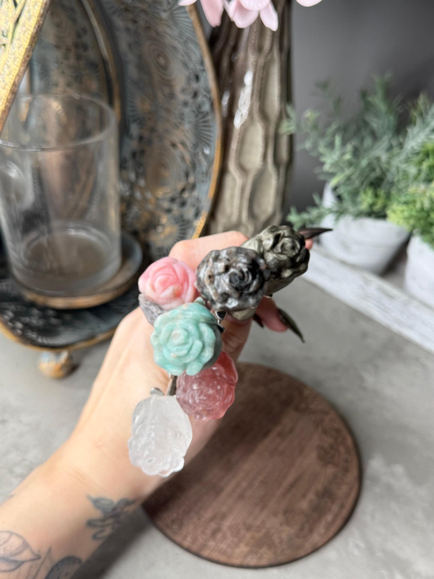 Crystal Rose Stems - Perfext Mothers Day gifts