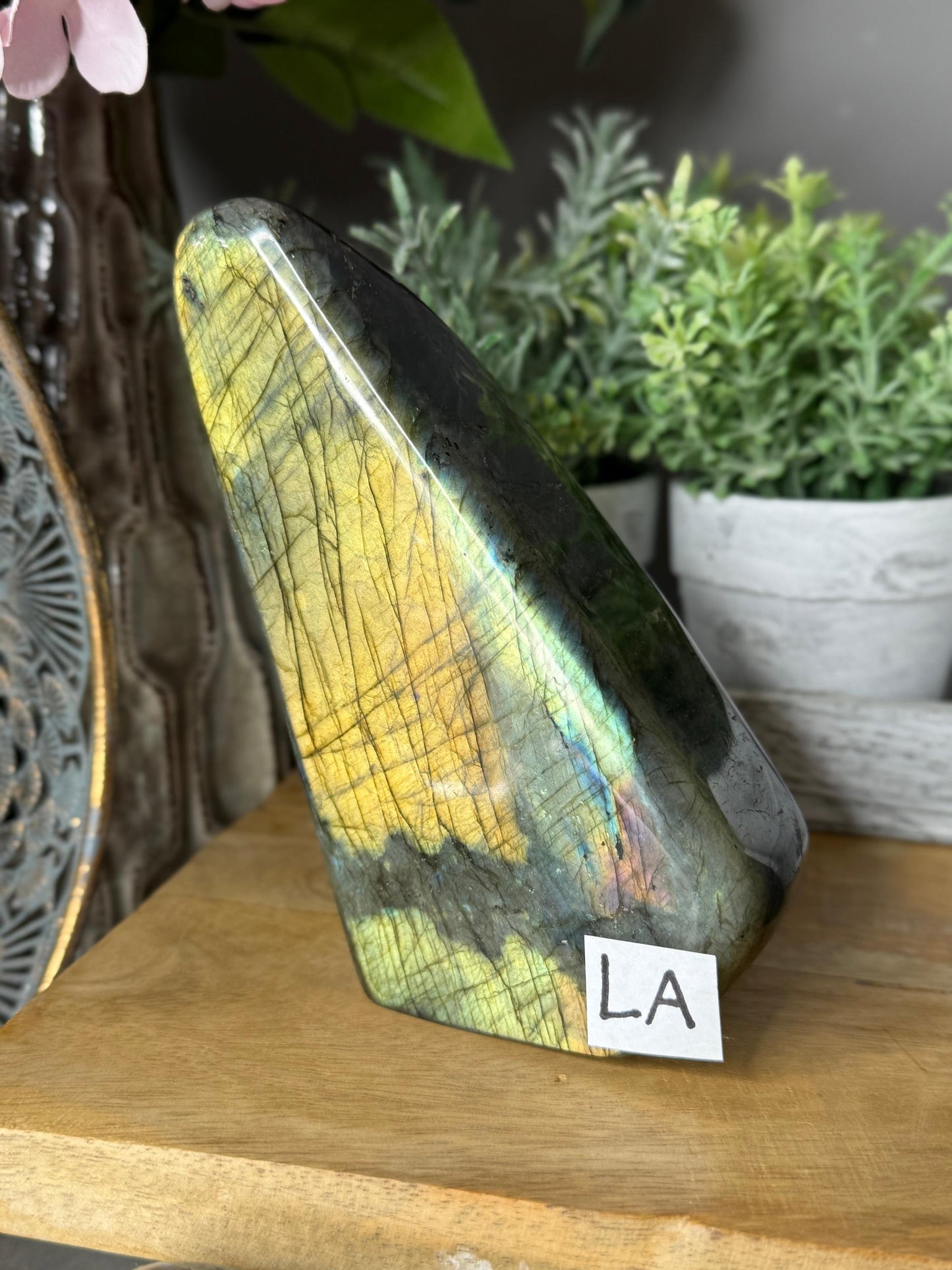 Labradorite Crystal Freeforms, Spiritual Healing, Protection, Grounding, Personal Power, Self-Discovery, Beautifully Polished Stones