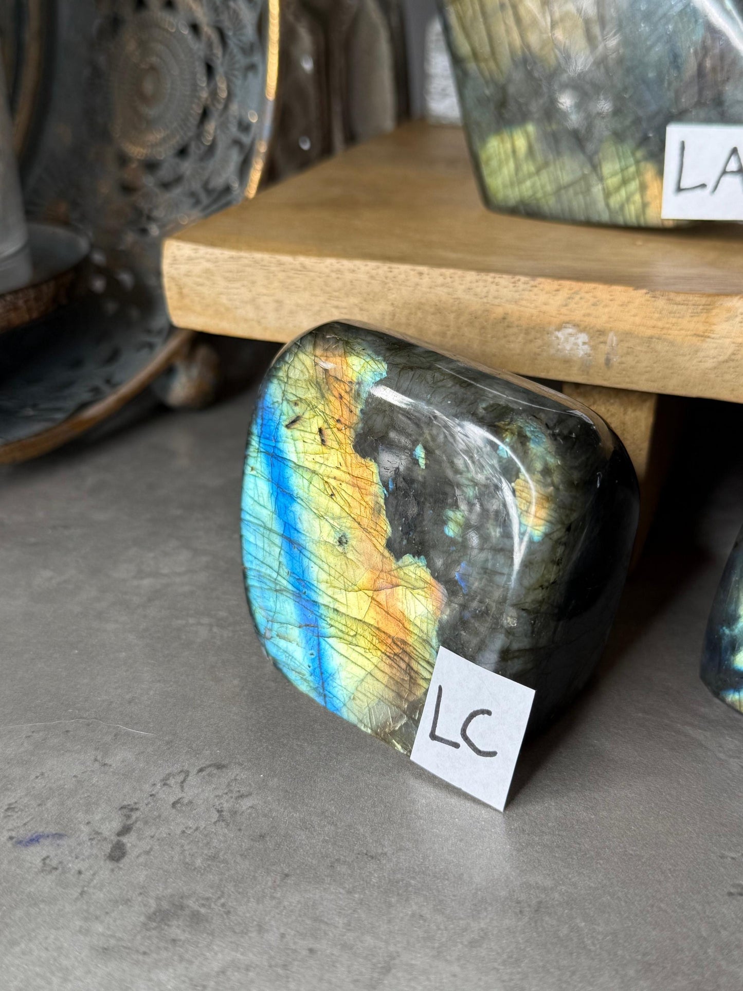 Labradorite Crystal Freeforms, Spiritual Healing, Protection, Grounding, Personal Power, Self-Discovery, Beautifully Polished Stones
