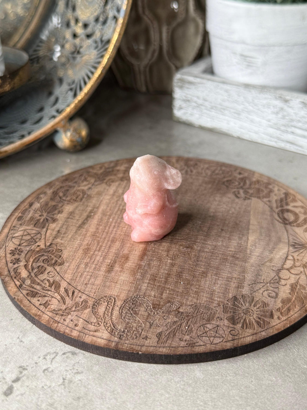 Mouse Mini Crystal Carvings