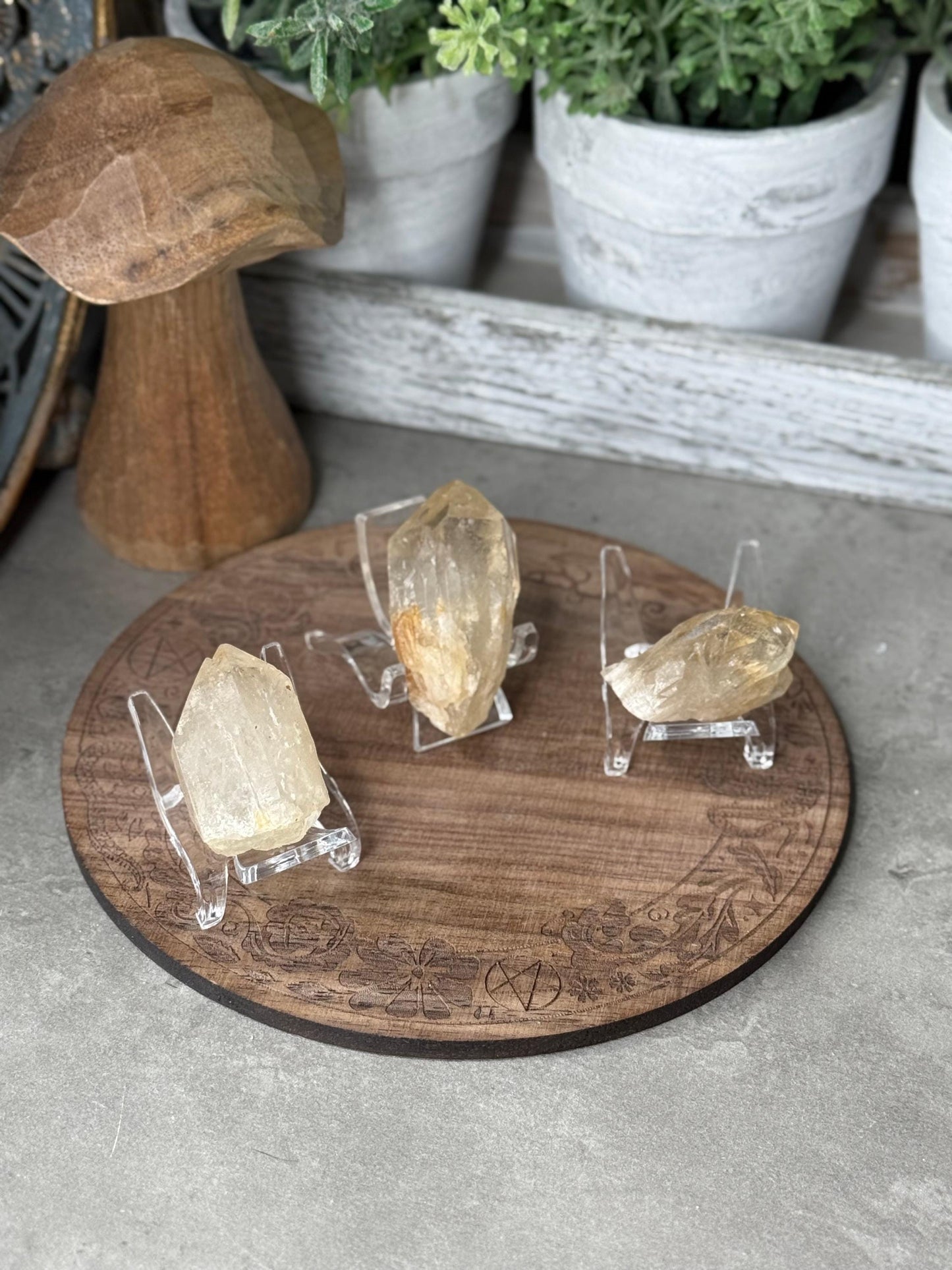 Kundalini Citrine Specimens from the Congo