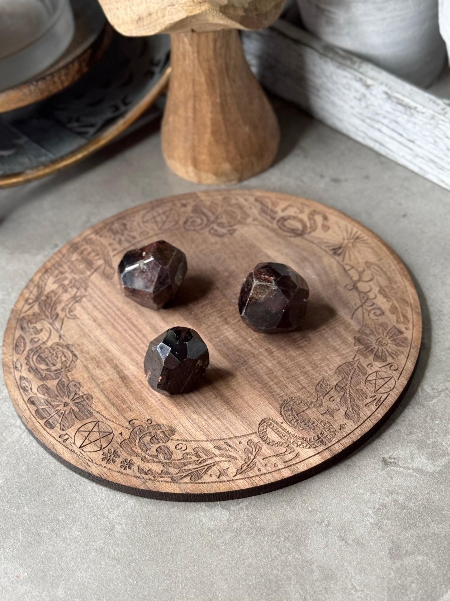 Almandine Garnet Specimens from Sri Lanka