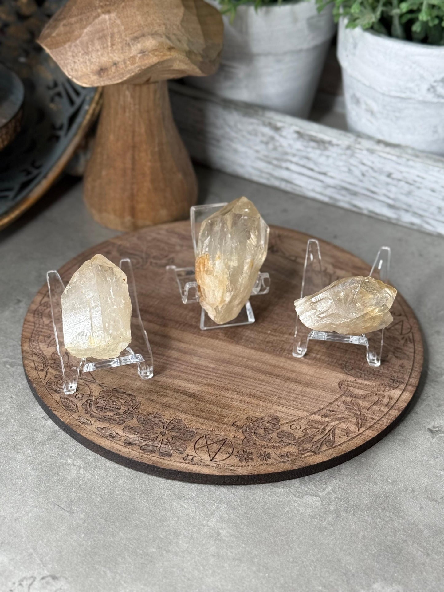 Kundalini Citrine Specimens from the Congo
