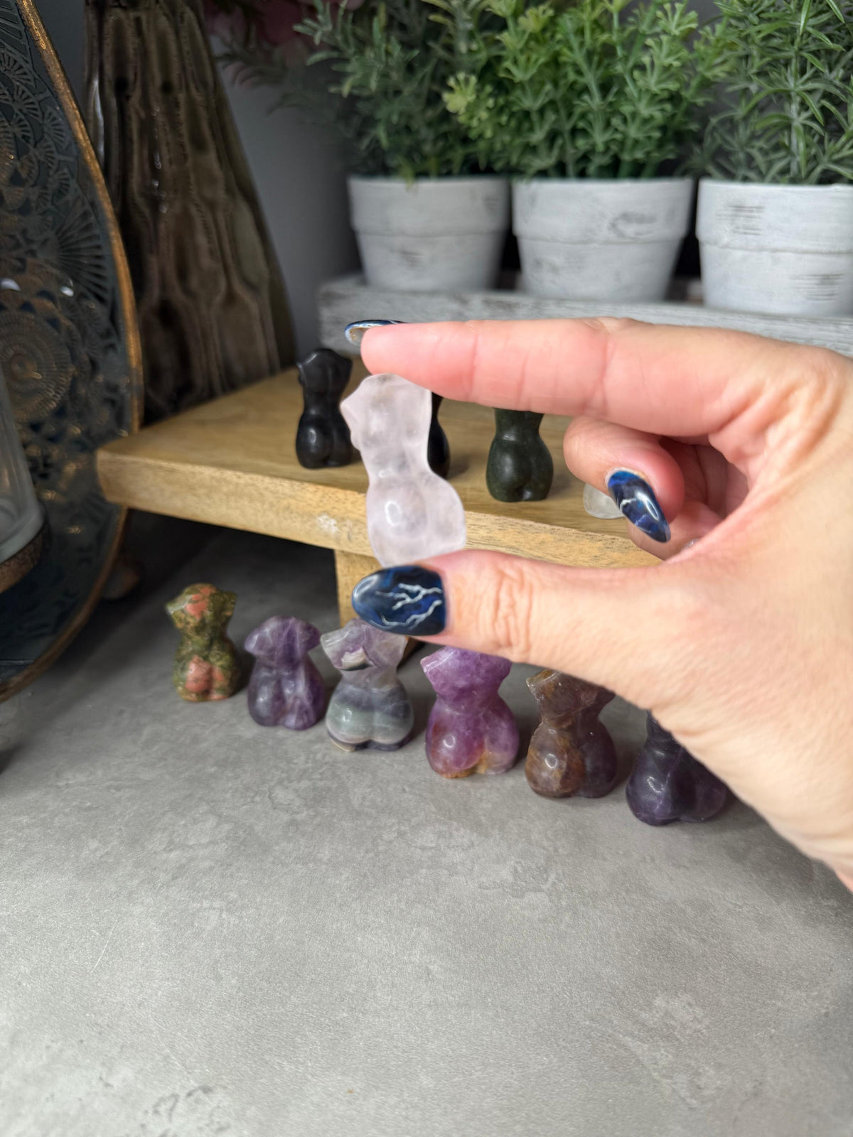 Goddess Mini Crystal Carvings
