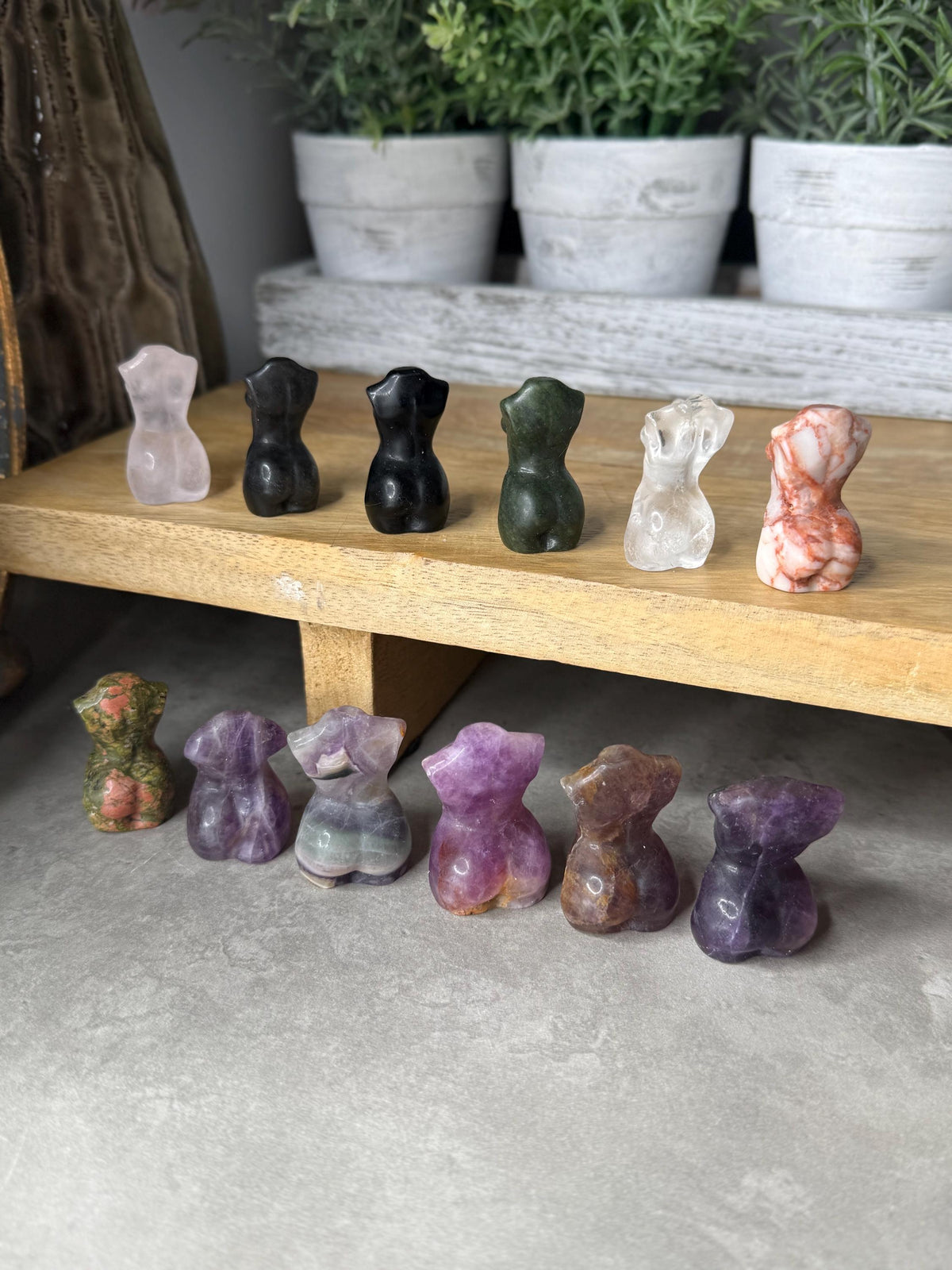 Goddess Mini Crystal Carvings