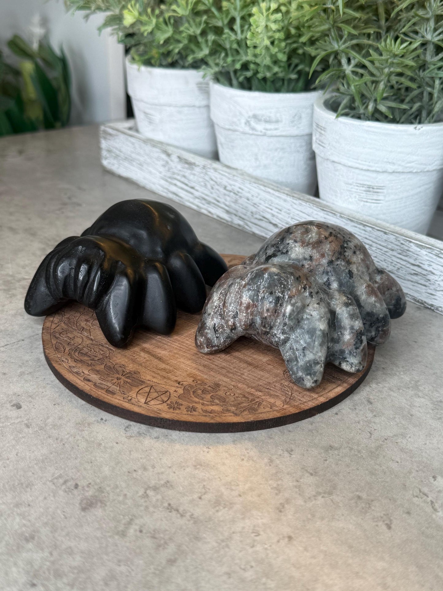 Large Spider Crystal Carvings - Multiple Crystal Options