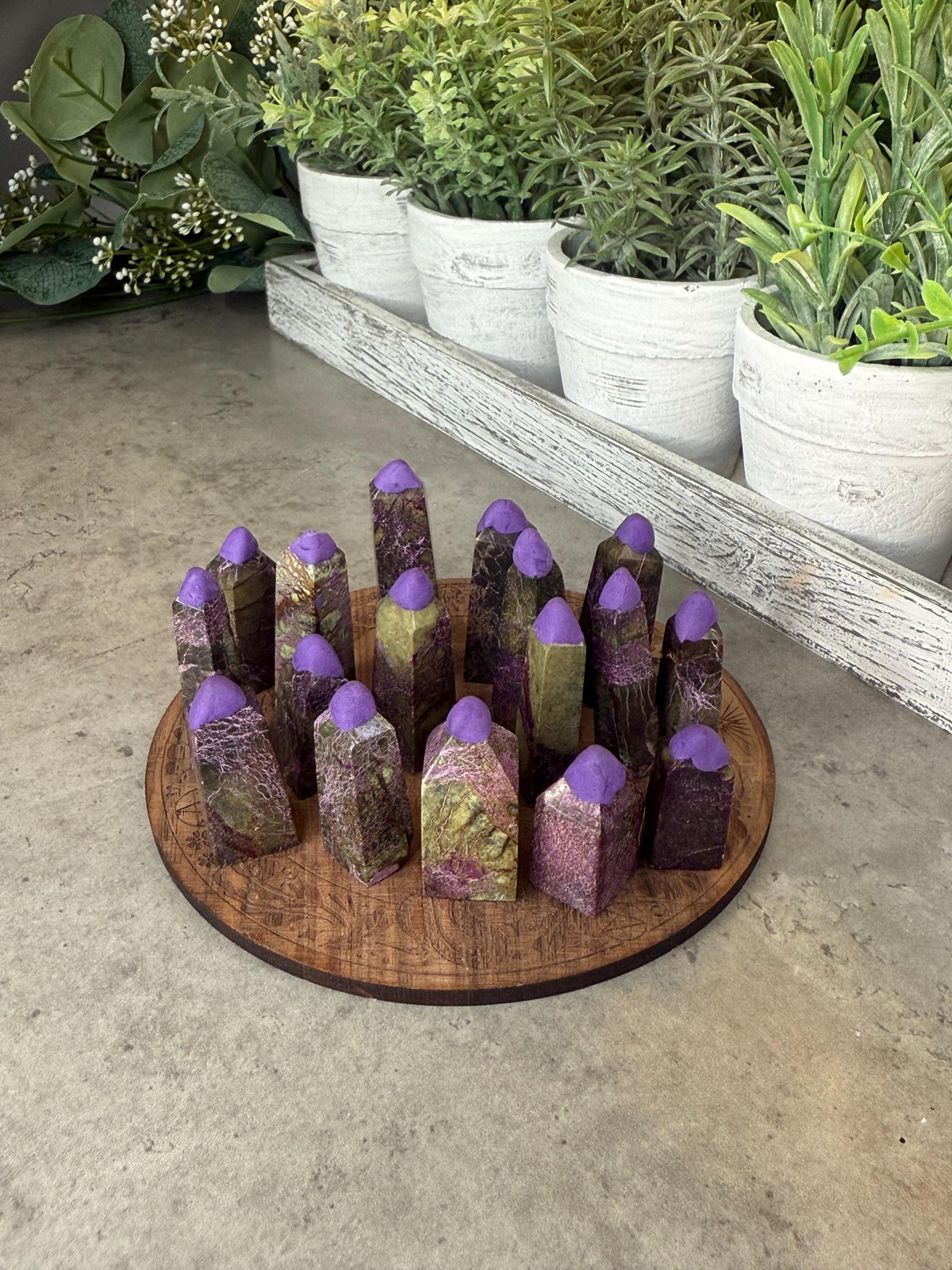 Atlantisite Mini Crystal Towers
