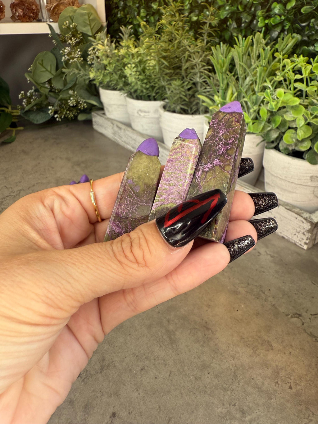 Atlantisite Mini Crystal Towers