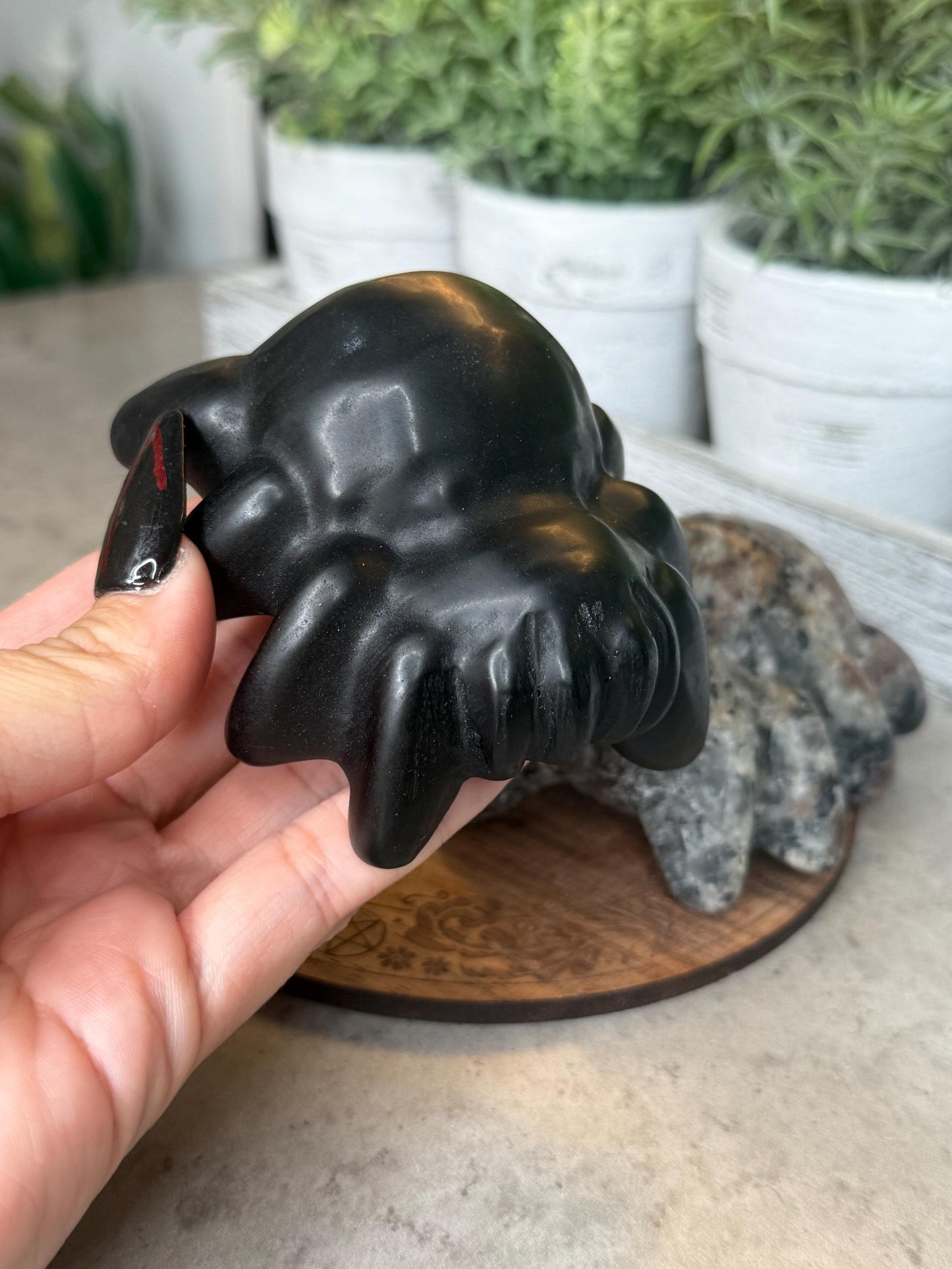 Large Spider Crystal Carvings - Multiple Crystal Options