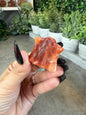 Halloween Spooky Ghosts and Spiders Mini Crystal Carvings