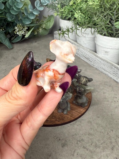 Chihuahua Dog Mini Crystal Carving