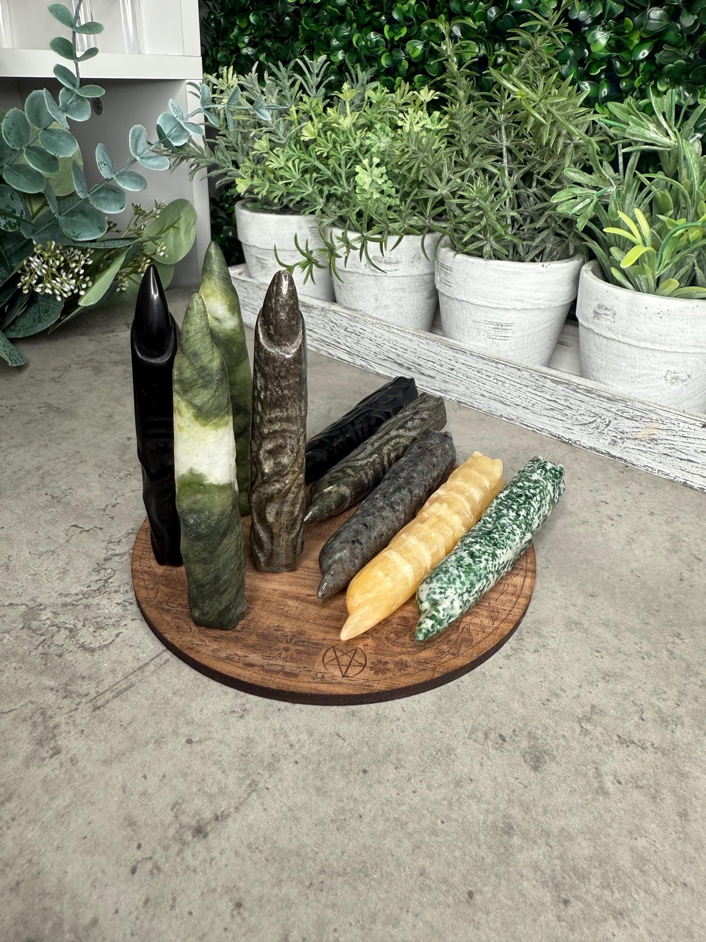 Sukuna's Fingers Crystal Carvings Anime Witches Fingers