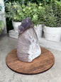 Hand Carved Druzy Agate Money Toad, Feng Shui Crystal