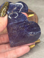 Sodalite Heart Crystal Carvings