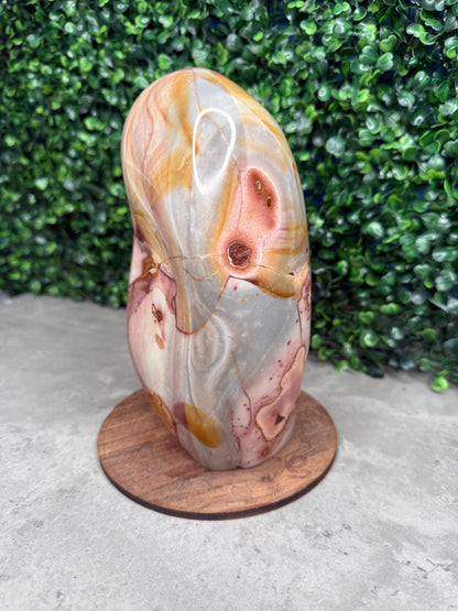 Pink Pastel Polychrome Jasper XL Freeform Crystal Mineral 2.7kg 2700g
