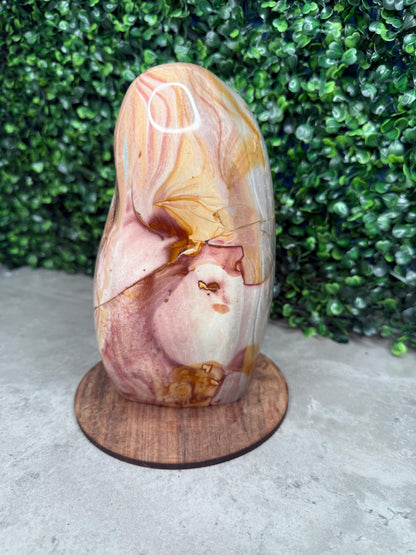 Pink Pastel Polychrome Jasper XL Freeform Crystal Mineral 2.7kg 2700g