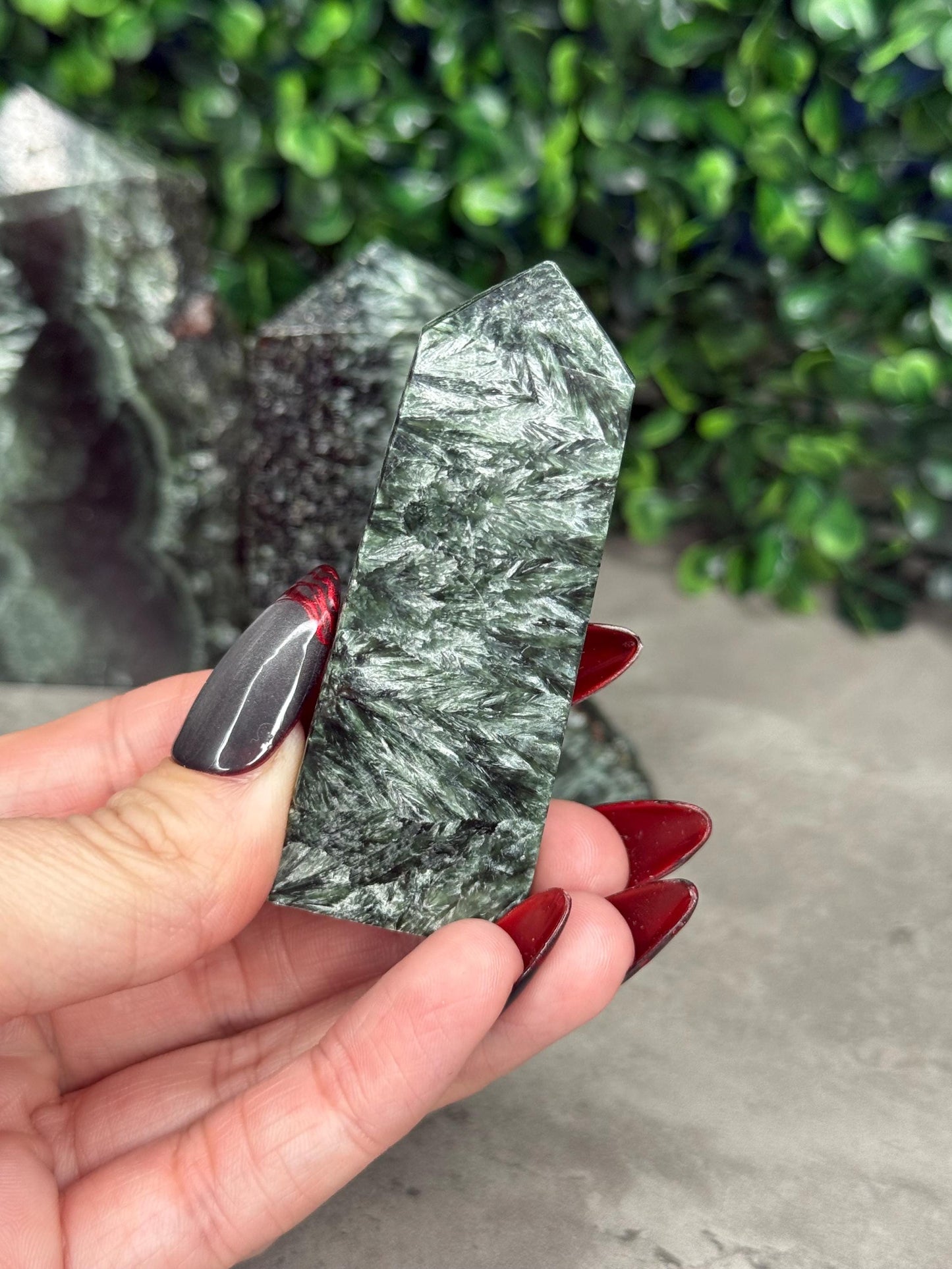 Seraphinite Crystal Towers A - D