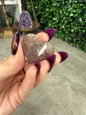 Mini Sunstone Heart Crystal Carvings