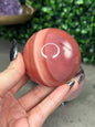 Pink Mookaite Crystal Spheres