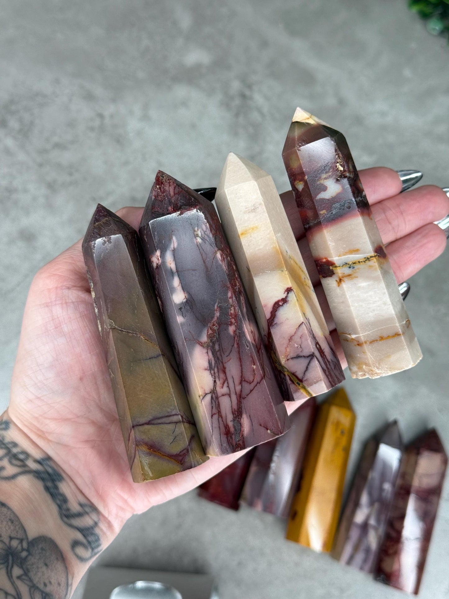 Mookaite Crystal Towers - Multiple Options A-M