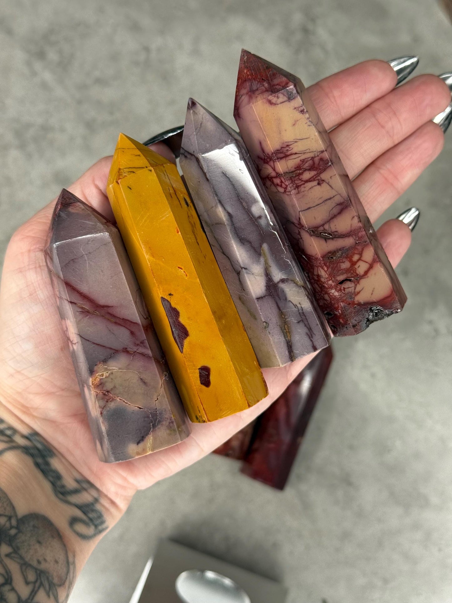 Mookaite Crystal Towers - Multiple Options A-M