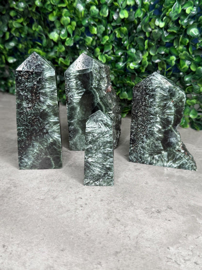 Seraphinite Crystal Towers A - D