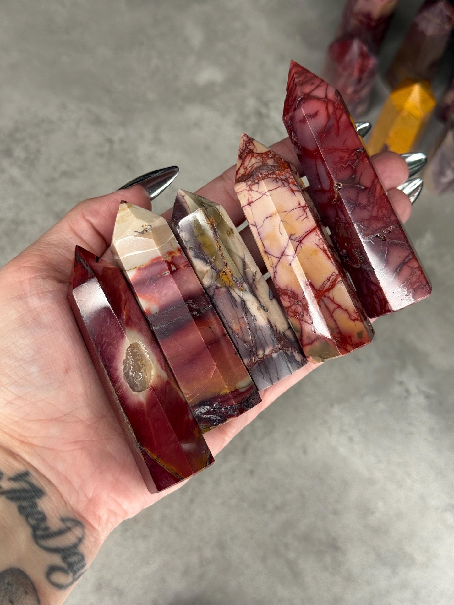 Mookaite Crystal Towers - Multiple Options A-M