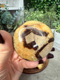 Septarian Dragon Stone Crystal Carving heart and Palmstones